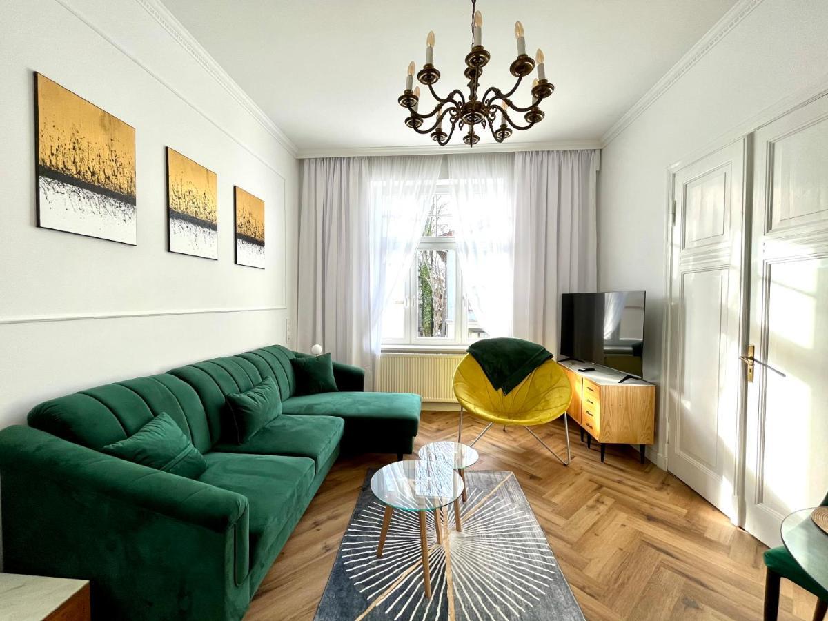 Agapella Apartamenty- Apartament Fiszera 500M From The Beach, Free Parking Sopot Eksteriør bilde