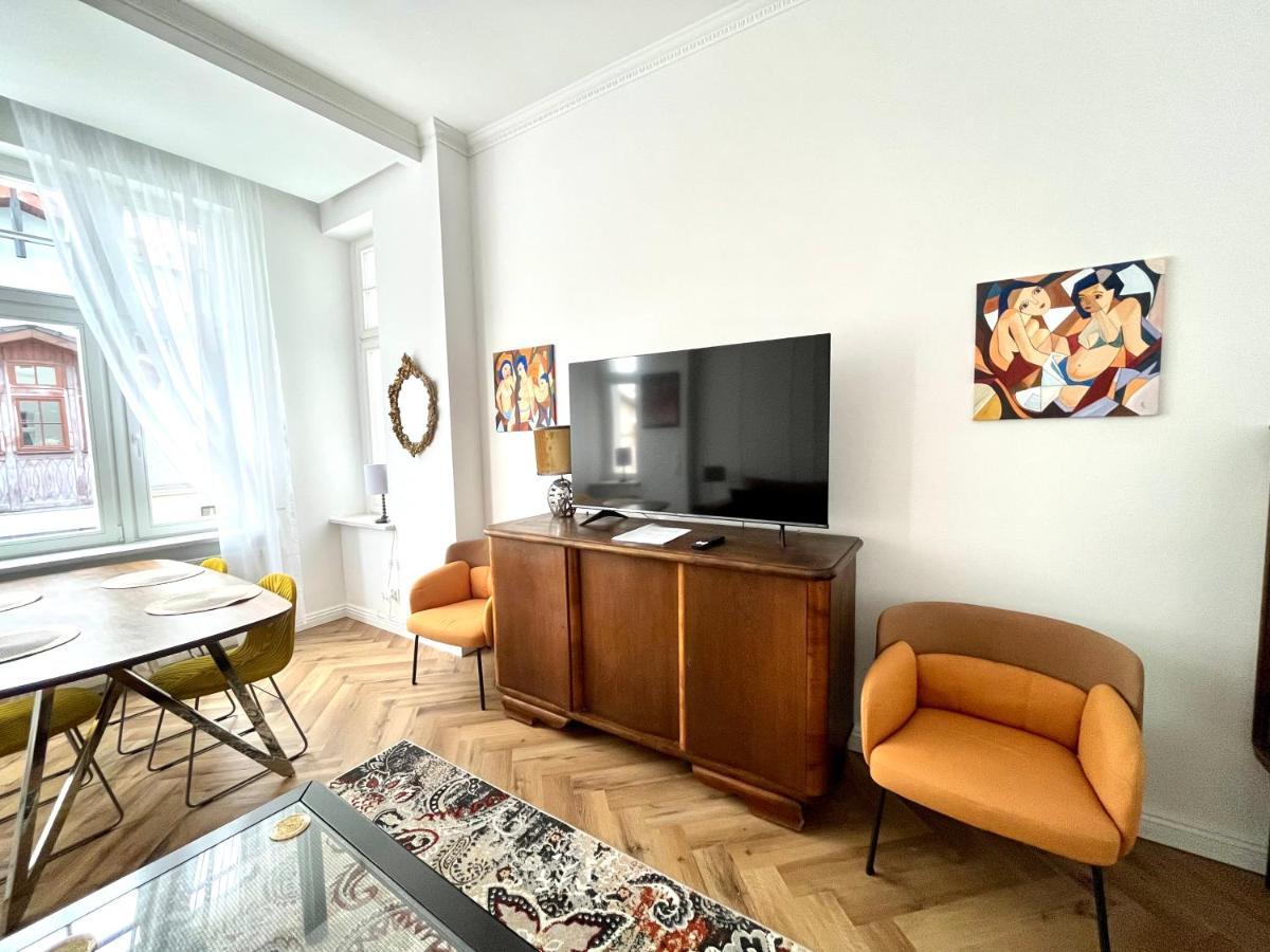 Agapella Apartamenty- Apartament Fiszera 500M From The Beach, Free Parking Sopot Eksteriør bilde